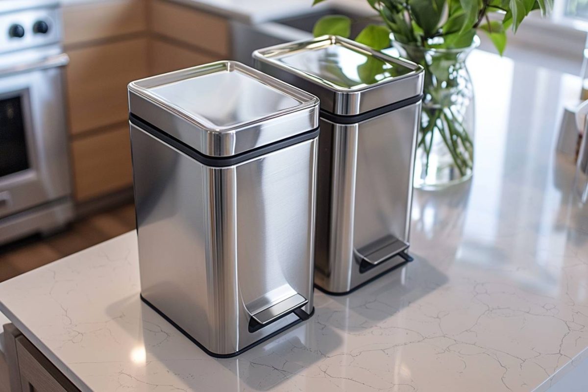 Ces poubelles IKEA élégantes qui se camouflent parfaitement dans votre cuisine